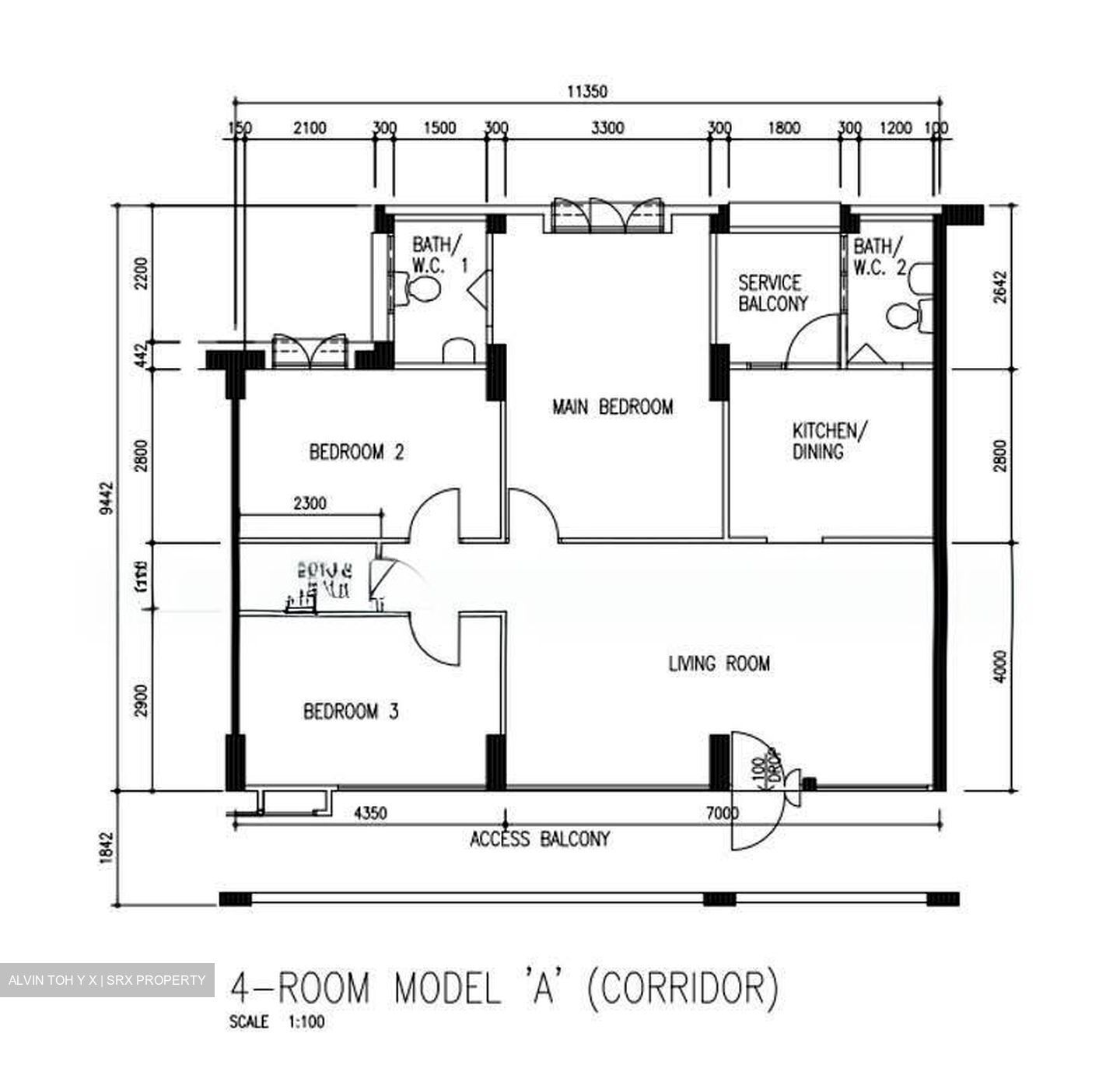Blk 427 Woodlands Street 41 (Woodlands), HDB 4 Rooms #632932861